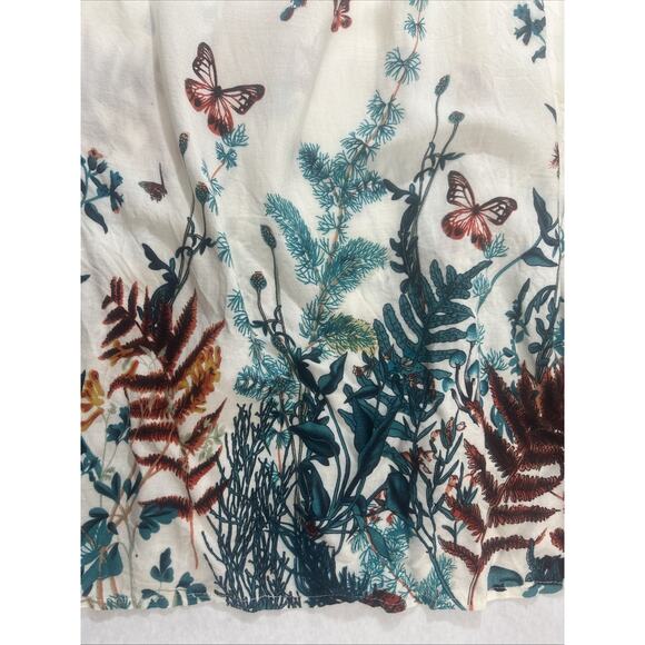 Ace Fashion Maxi Floor Woman's Sz L Spaghetti Strap Summer Cottage Fairy Crochet - Picture 15 of 16